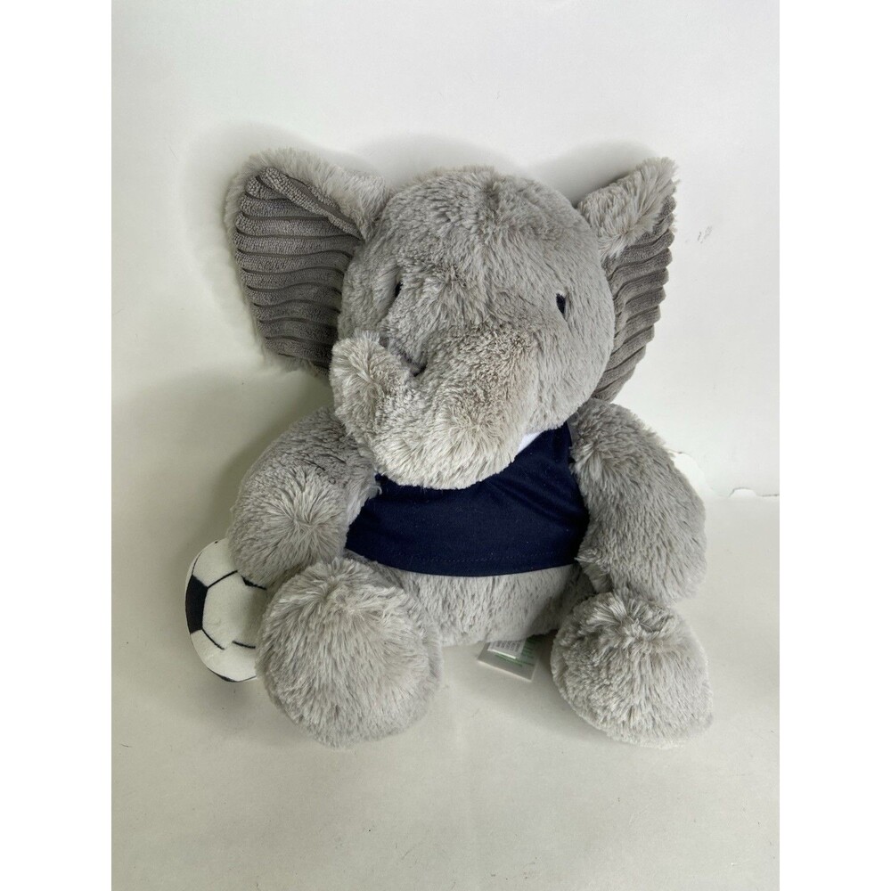 Lambs & Ivy Future All Star Plush Elephant Stuffed Animal Toy with Soccer Ball